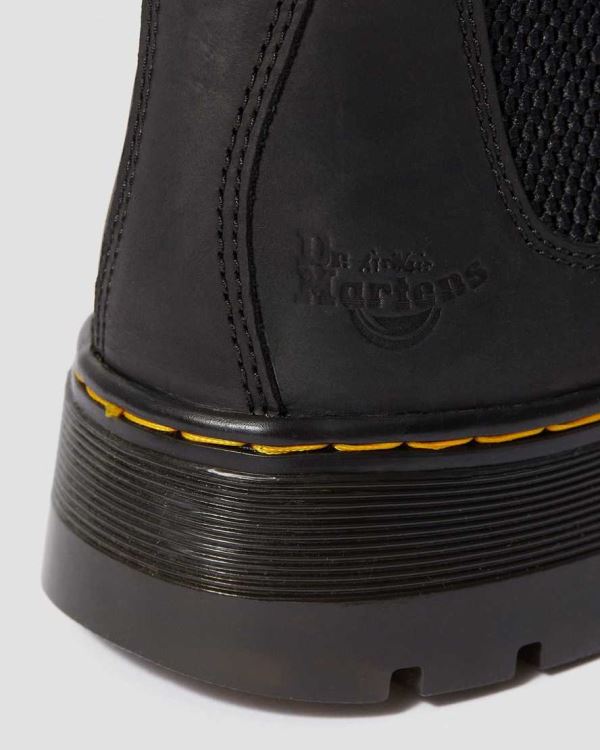 Botas De Seguridad Dr Martens Hardie Connection Cuero Chelsea Para Mujer DR3063K